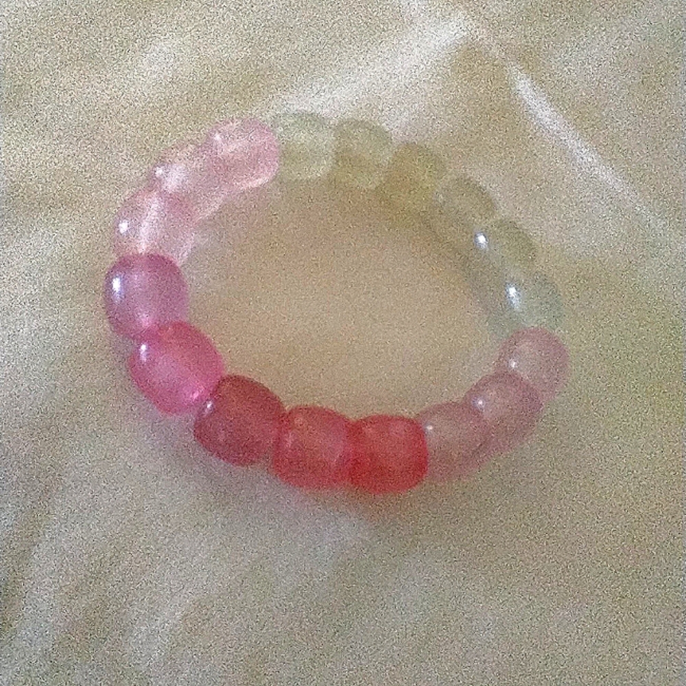 3/$21~🔦Glow In The dark, Barrel Bracelet
